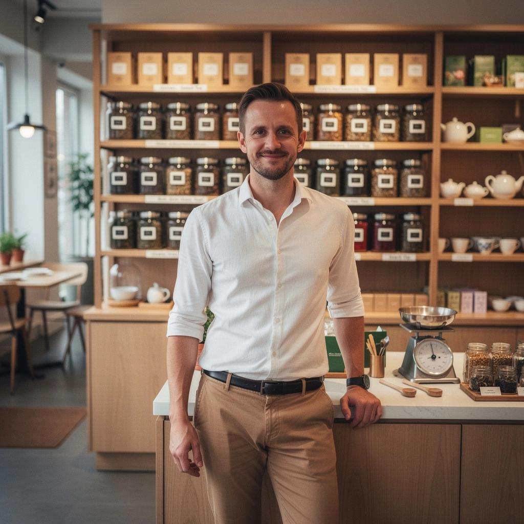 Az Oolong tea szervírozása különleges teás kancsóban.